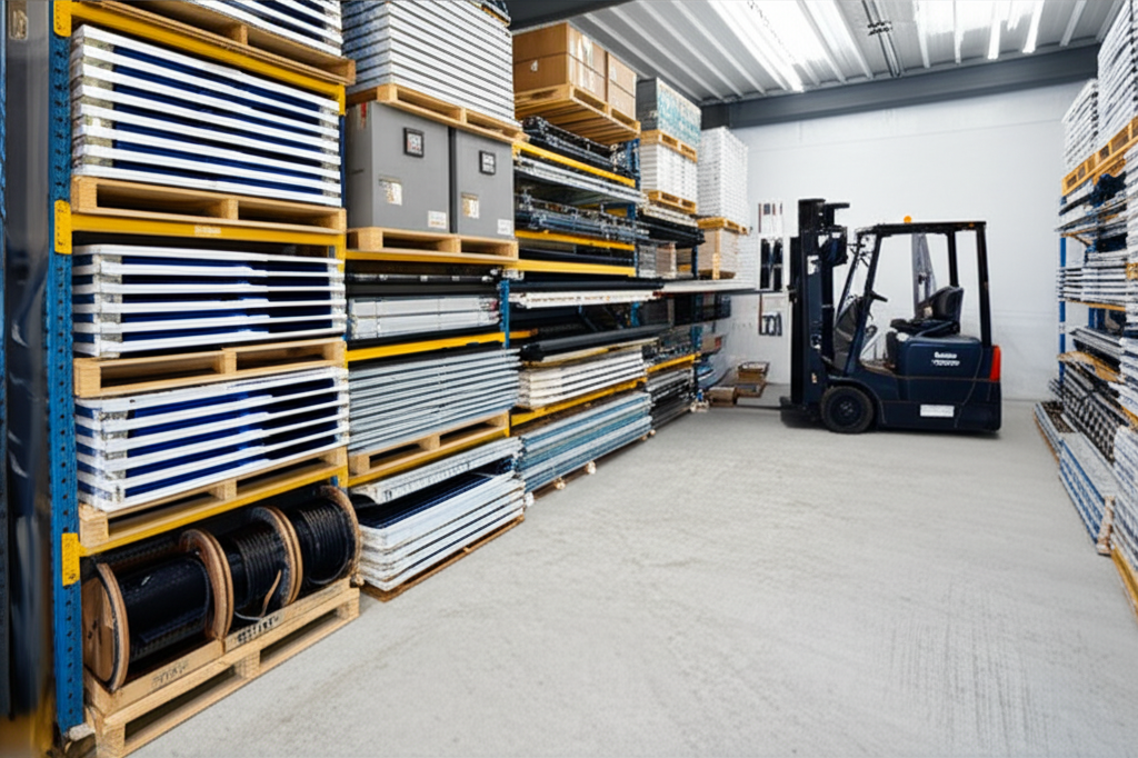 Solar warehouse